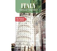 Italy Word Search Puzzle Book: World Search with Easy to Read Print About Italy, Cities of Italy, Italian Culture and More | 6x9 inches, 110 pages | ... Vacations, Holidays, Free Time and Relaxation