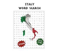 Italy Word Search: Relax and Explore Italy with Engaging Word Searches