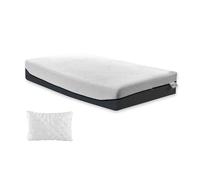 ITALYMATERASSI Materasso Singolo TEK 90x195 cm in Memory Foam e Molle Insacchettate con 1 Cuscino, Alto 24 cm, Dispositivo Medico Detraibile, Made in Italy