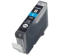 Italy'S Cartridge Cartuccia Canon Cli-8, Ciano, Compatibile Comchip Per Canon Ip 4200 Mp 500 Cli-8C, 13 Ml