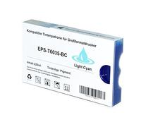 Italy's Cartridge Cartuccia Epson T6035, Light Ciano, Compatibile per Epson Pro7800, 7880, 9800, 9880 C13T603500, 220 ml