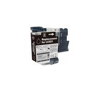 ITALY'S CARTRIDGE Cartuccia LC521BK nero ink pigmentato compatibile per Brother DCP J1260W,DCP J1310DW,DCP J1360DW,DCP J1460DW capacità 500 pagine