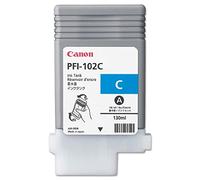 Italy'S Cartridge Cartuccia Pfi-102C, Ciano, Compatibile Per Canon Ipf500 Ipf600 Ipf700 Lp17 Lp24 Pfi-102C, 130 Ml