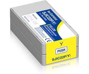 Italy's Cartridge CARTUCCIA SJIC22PY GIALLO C33S020604 INK PIGMENTATO COMPATIBILE PER EPSON COLORWORKS TM C3500 CAPACITA 32,5ml