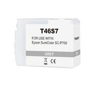 ITALY'S CARTRIDGE Cartuccia T46S7 grigio C13T46S700 ink pigmentato compatibile per Epson SureColor SC-P700,SC-P706 capacità 25ml