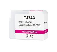 ITALY'S CARTRIDGE Cartuccia T47A3 magenta C13T47A300 ink pigmentato compatibile per Epson SureColor SC-P900 capacità 50ml
