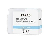 ITALY'S CARTRIDGE Cartuccia T47A5 light ciano C13T47A500 ink pigmentato compatibile per Epson SureColor SC-P900 capacità 50ml