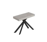 Itamoby Console estensibile 90 x 40/300 cm Saki Cachemire Piedi Antracite