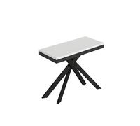 Itamoby Console estensibile 90 x 40/300 cm Saki Evolution frassino Bianco Struttura Antracite