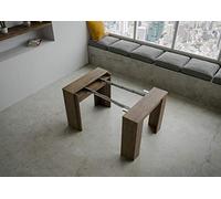 Tavolo Consolle Allungabile BASIC SMALL allungabile fino a 204 cm NOCE