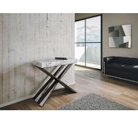 Itamoby Consolle allungabile Diago Small in nobilitato e talaio in ferro da 90x40(196) cm