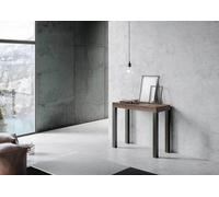 Itamoby Consolle allungabile Everyday Small in nobilitato e talaio in ferro da 90x40(196) cm