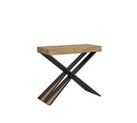 ITAMOBY - Consolle Diago Quercia Natura telaio Antracite