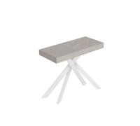 Itamoby Consolle estensibile 90 x 40/300 cm Saki Cachemire Piedi Bianchi