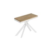 Itamoby Consolle estensibile 90 x 40/300 cm Saki Evolution rovere Nature Struttura Bianco