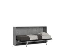 Letto a scomparsa orizzontale - KANDO singolo Cemento [EEK: Non applicabile]