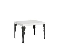 Itamoby Tavolo allungabile 70 x 110/194 cm Paxon Frassino Bianco Struttura Antracite