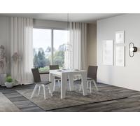 Itamoby Tavolo allungabile Naxy in nobilitato da 90(246)x90 cm