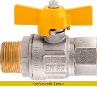 Itap 069 Valvola a Sfera per Gas Mf Gr. 3 / 4 Pezzi 8 069B034