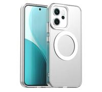 iTape Custodia magnetica in TPU color caramella per OPPO Reno14, supporta la ricarica wireless, protezione airbag a quattro angoli, custodia per cellulare anti-caduta militare bianca