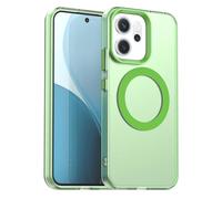 iTape Custodia magnetica in TPU color caramella per OPPO Reno14, supporta la ricarica wireless, protezione airbag a quattro angoli, custodia militare anti-caduta per cellulare verde