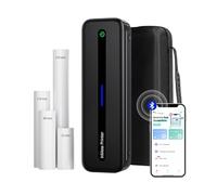 Itari Stampante Termica Portatile M832 A4 300Dpi con Custodia e 4 Rotoli di Carta Termica 53/80/110/210/216 mm, 2600 mAh Supporto Wireless Bluetooth per Android e iOS - Nero 2025