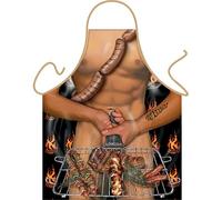 grembiule di uomo salsicce bbq