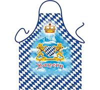 ITATI-Textilien Grembiule da barbecue, poliestere, bavarese, taglia unica