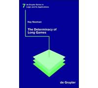Itay Neeman The Determinacy of Long Games (Copertina rigida)