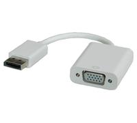 Roline Adattatore DisplayPort-VGA 12033135 – connettore DP su presa VGA (DP ST - VGA BU)