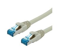 ITB cavo di rete Cat6a 0,5 m S/FTP Grigio RJ-45 Maschio/Maschio
