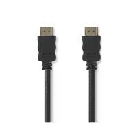 NEDIS Cavo HDMI ad alta velocità con Ethernet, nero, 4K, 3D e Deep Color