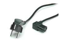 ITB Cavo e adattatore VALUE Power Cable, Angled IEC Connector Nero 1,8 m Accoppi