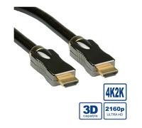 ROLINE 11045680 - Ultra High Speed HDMI Kabel mit Ethernet, 1 m