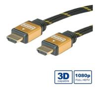 Itb Cavo HDMI TOP High Speed con ethernet Black e Gold 15m 11 04 5508
