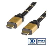 Itb Cavo HDMI TOP High Speed con Ethernet Black e Gold 20m RO11 04 5510