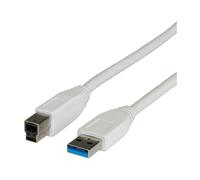 ITB cavo USB 1,8 m USB A a USB B 3.2 Gen 1 Beige