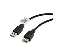 ITB cavo USB Cavo USB A 1,8 m 2.0 Nero Maschio/Femmina