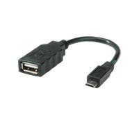 ITB Cavo USB Micro-USB B a USB A 0,15 m Nero 2.0