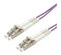 ROLINE Cavo di connessione in Fibra Ottica KB.50µ, Fibra OM4, LC/LC, LowL, LSOH, 2m
