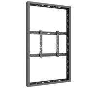 ITB - MULTIBRACKETS HARDWARE - Custodia Serie M Pro da 55 pollici a Parete Media Gabbia in Acciaio Colore Nero