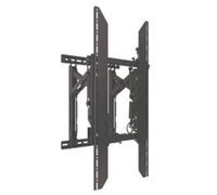 Chief LVS1UP ConnexSys supporto da parete per display videowall, formato paesaggio, colore nero (40" fino a 80") (con binari)