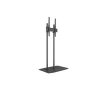 ITB SOLUTION Staffa TV Supporto a Pavimento Fisso 2,29 m Nero per Display 90"