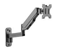 Itb Supporto monitor TV parete ( 8 Kg ) VESA 100 x 100 Staffa 3 snodi Black 17