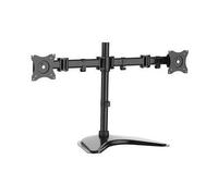 ITB Supporto TV 27" da tavolo Nero con Rotazione 360° e Inclinazione