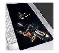 ITBT Assassin's Creed Tappetino per XXL Mouse da Gioco - Gaming Mousepad Extra Grande 800 x 300mm - Pad 3mm con Base in Gomma Antiscivolo - Spessore 3mm Anime Tappetino Mouse, U