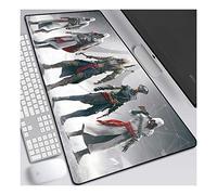 ITBT Assassin's Creed Tappetino per XXL Mouse da Gioco - Gaming Mousepad Extra Grande 800 x 300mm - Pad 3mm con Base in Gomma Antiscivolo - Spessore 3mm Anime Tappetino Mouse, L