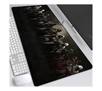 ITBT Assassin's Creed Tappetino per XXL Mouse da Gioco - Gaming Mousepad Extra Grande 800 x 300mm - Pad 3mm con Base in Gomma Antiscivolo - Spessore 3mm Anime Tappetino Mouse, G