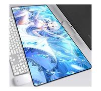 ITBT Azur Lane Tappetino per XXL Mouse da Gioco - Gaming Mousepad Extra Grande 800 x 300mm - Pad 3mm con Base in Gomma Antiscivolo - Spessore 3mm Anime Tappetino Mouse, E