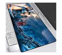 ITBT Battle Angel Tappetino per XL Mouse da Gioco - Gaming Mousepad Extra Grande 700 x 300mm - Pad 3mm con Base in Gomma Antiscivolo - Spessore 3mm Anime Tappetino Mouse,E